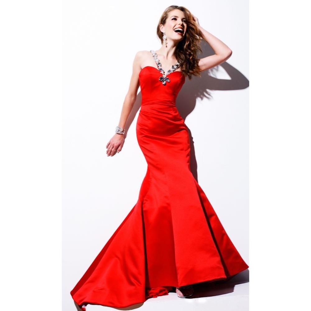 Sherri Hill Glamorous Mermaid Gown Prom Pageant